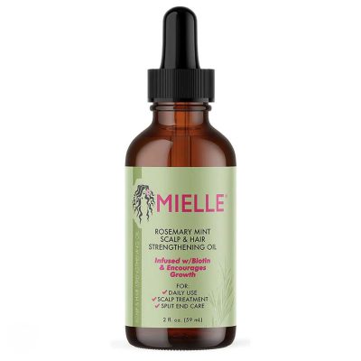 روغن ضد ریزش مو رزماری و نعناع مایل (Mielle) حجم 59 میلی‌لیتر
