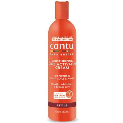 کرم اکتیویتور موی فر شی باتر کنتو CANTU مدل STYLE حجم 355 میل