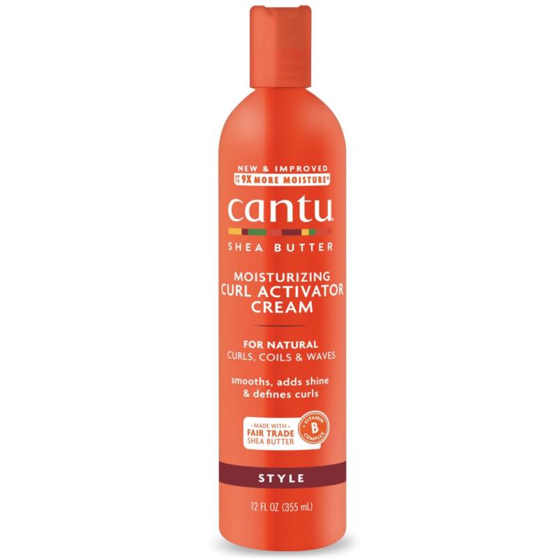 کرم اکتیویتور موی فر شی باتر کنتو CANTU مدل STYLE حجم 355 میل