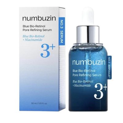 سرم رتینول آبی شماره ۳ نامبوزین No. 3 Blue Bio-Retinol حجم 30 میلی لیتر