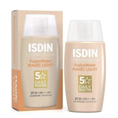 ضد آفتاب رنگی ایزدین مدل MAGIC LIGHT SPF 50 حجم 50 میلی لیتر