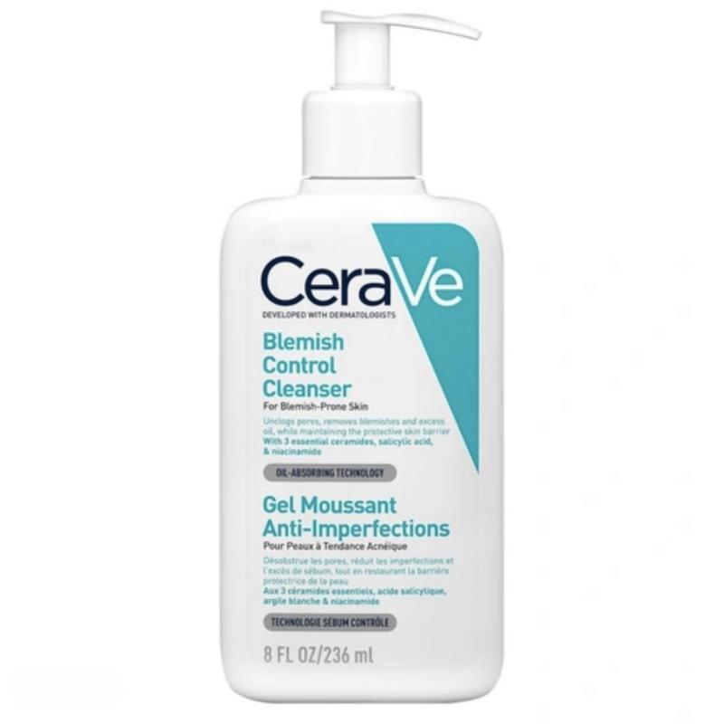 ژل شستشوی ضد لک و ضد جوش سراوی Blemish Control حجم 236/473 میلی لیتر
