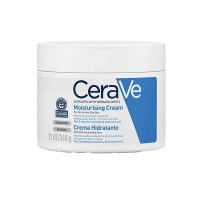 کرم مرطوب کننده سراوی Moisturizing Cream پوست نرمال و خشک حجم 340 گرم