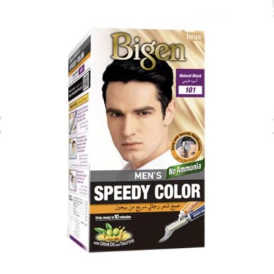 کیت رنگ موی مردانه بیگن اسپیدی کالر شماره MEN SPEEDY 101 حجم میلی لیتر
