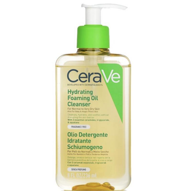 فوم شستشوی روغنی سراوی Hydrating Facial حجم 236/473 میلی لیتر