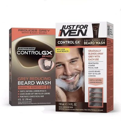 شامپو رفع تدریجی سفیدی ریش جاست فورمن Control GX حجم 118 میلی لیتر