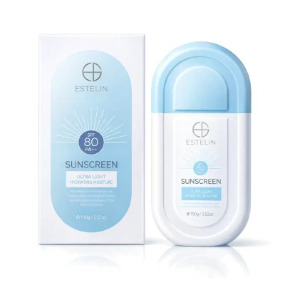 کرم ضدآفتاب استلین بی رنگ SPF80 وزن 100 گرم