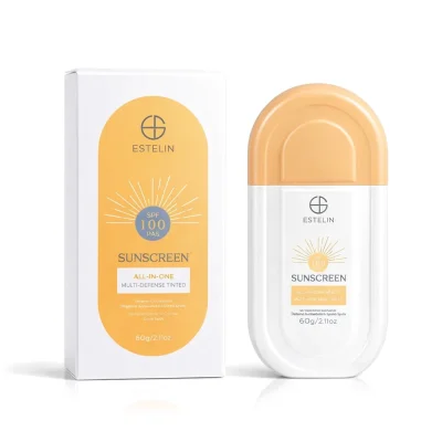 کرم ضدآفتاب استلین مدل تینتی SPF100 وزن 100 گرم